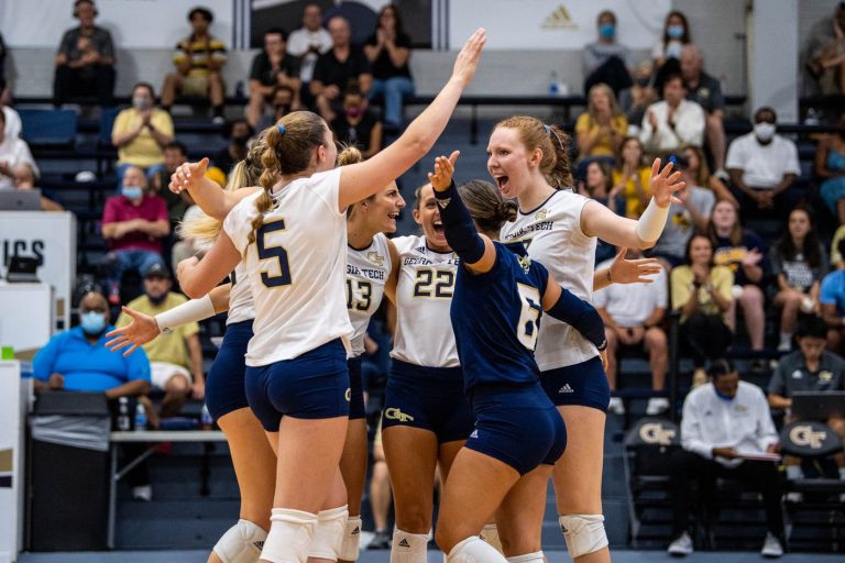 Georgia Tech Volleyball Power and Precision on the Court